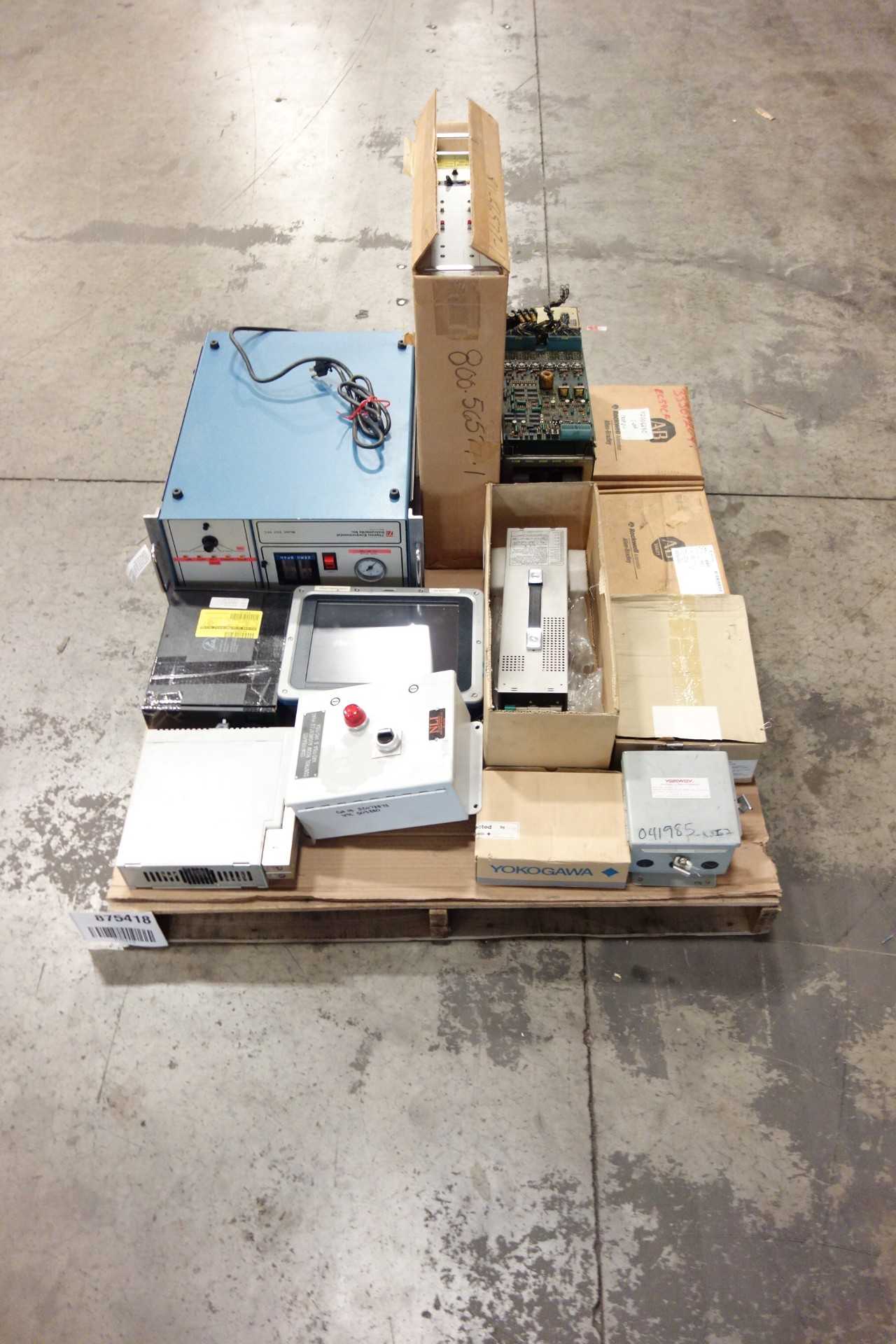 1 PALLET OF ASSORTED ELECTRICAL - ELECTRICAL COMPONENTS