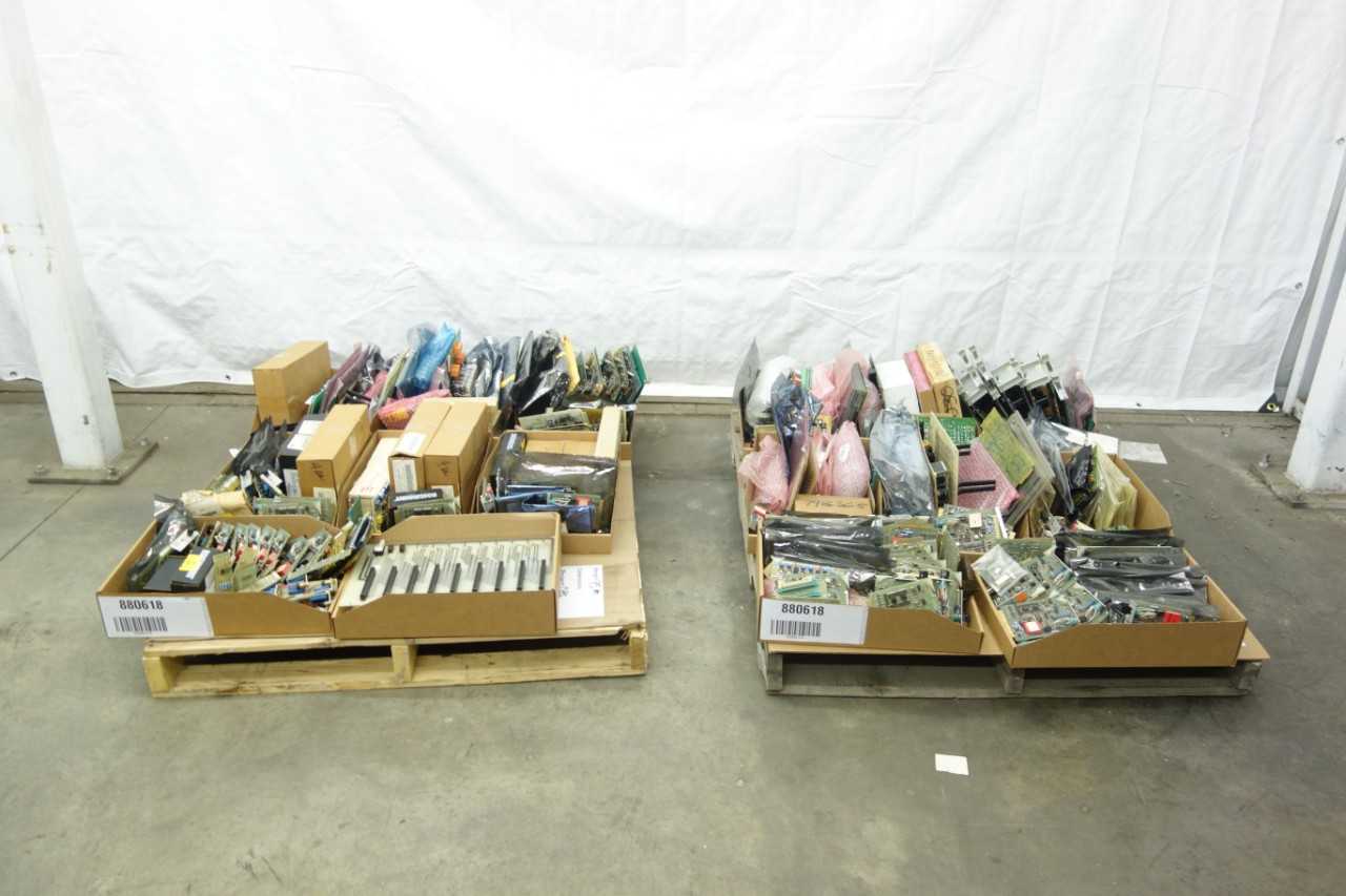 2 PALLETS OF ASSORTED PCB CIRCUIT BOARDS - AUTOMATION & CONTROLS
