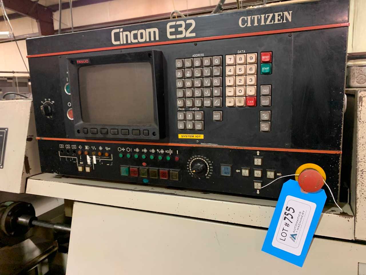 Citizen E-32 CNC Swiss Style Turning Center - CNC LATHES
