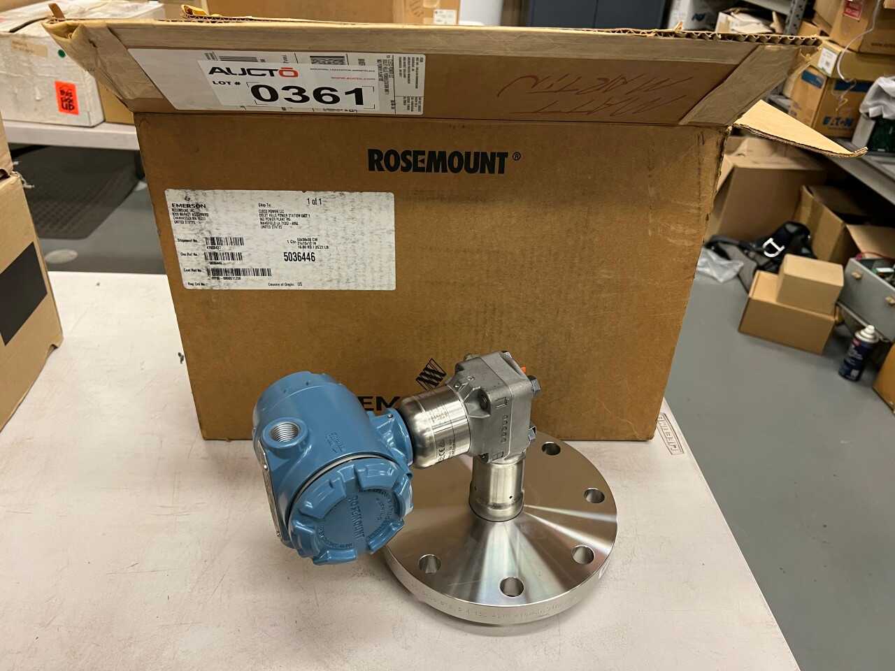 Rosemount 3051 level transmitter - INSTRUMENTATION