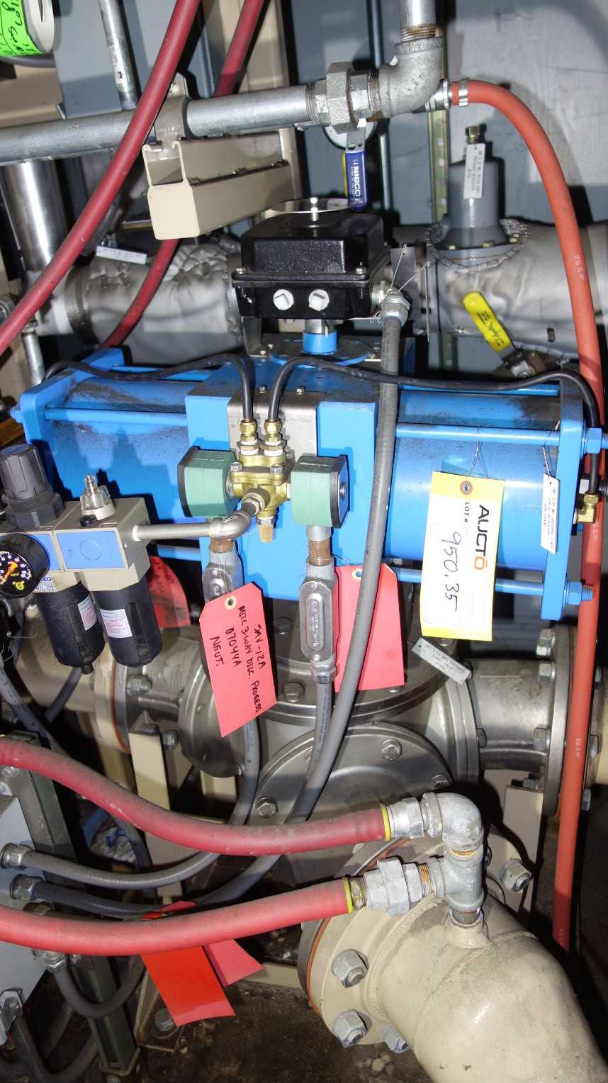 DSI MILL 6 IN STAINLESS 3-WAY DISCHARGE VALVE - CONTROL VALVE