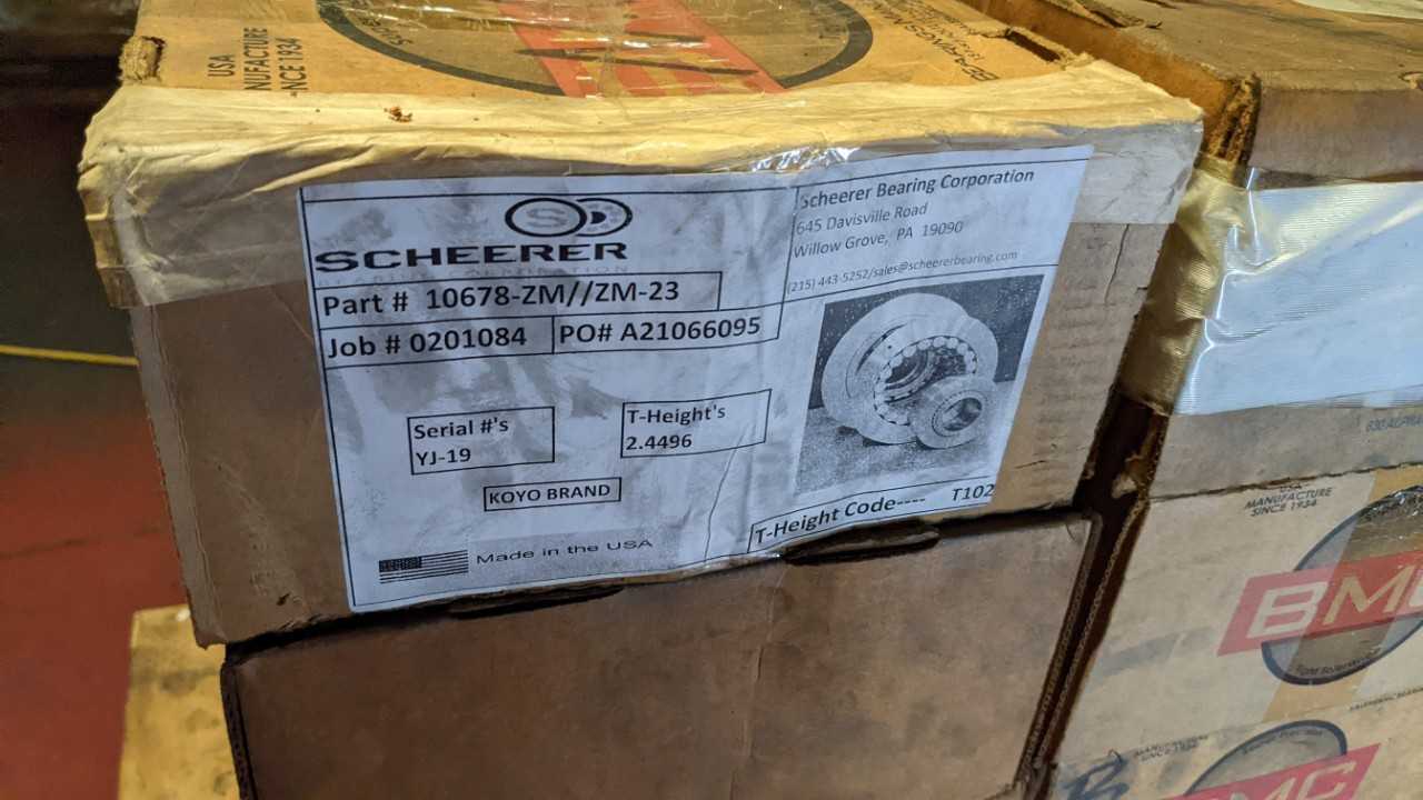 Lot of 19 boxes of bearing - BEARINGS
