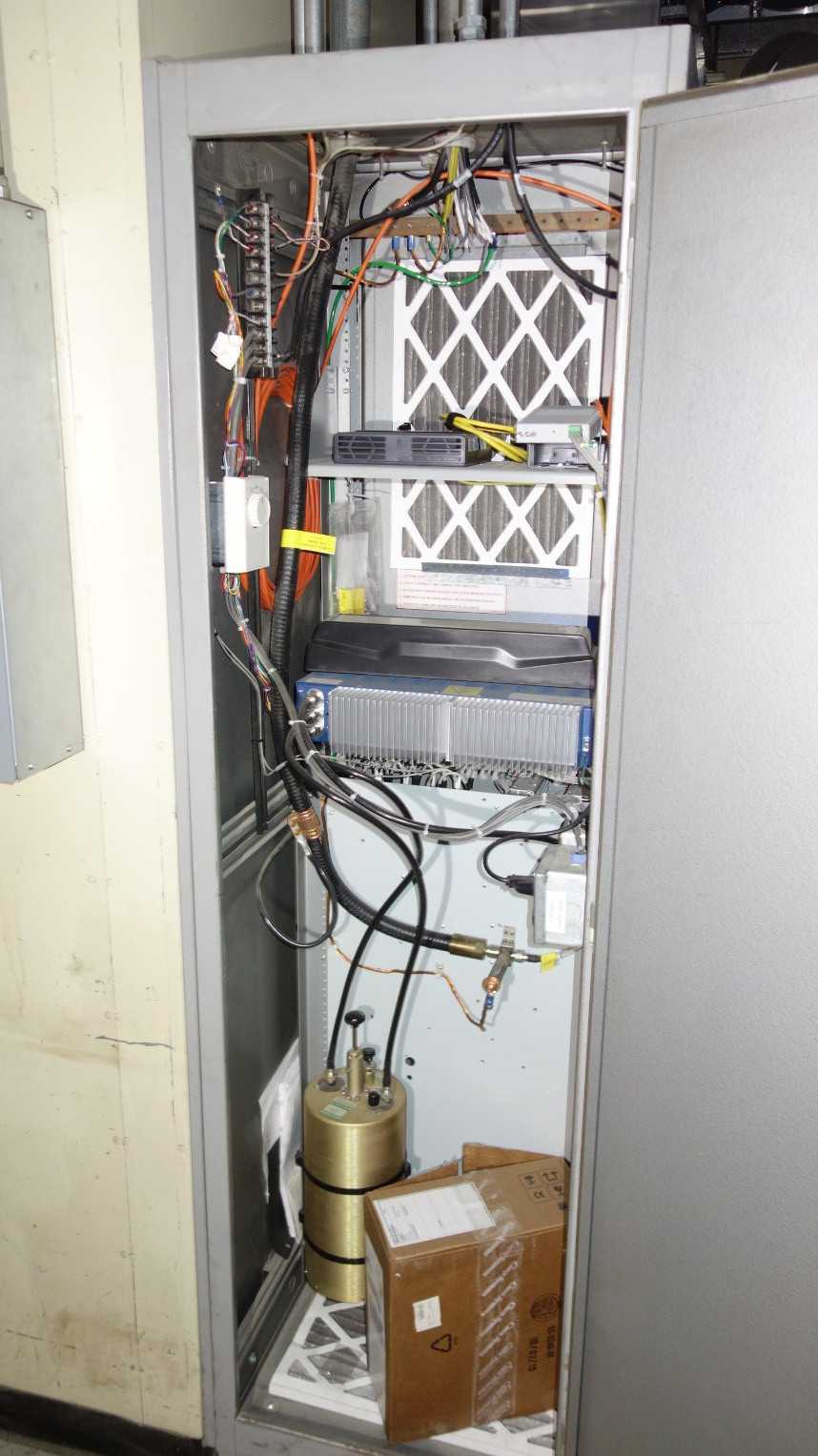 GENERAL ELECTRIC MDS MPRS MASTER STATION SERVER CABINET  (DELAYED REMOVAL) - TOOL STORAGE