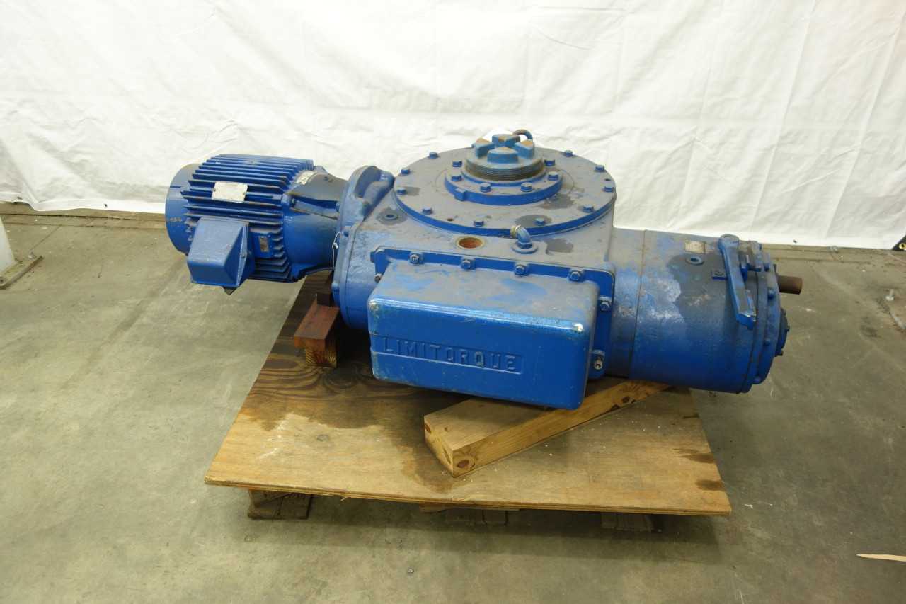 LIMITORQUE 12 IN VALVE WITH RELIANCE 1MA458611-G1-G1 MOTOR - ELECTRIC MOTORS