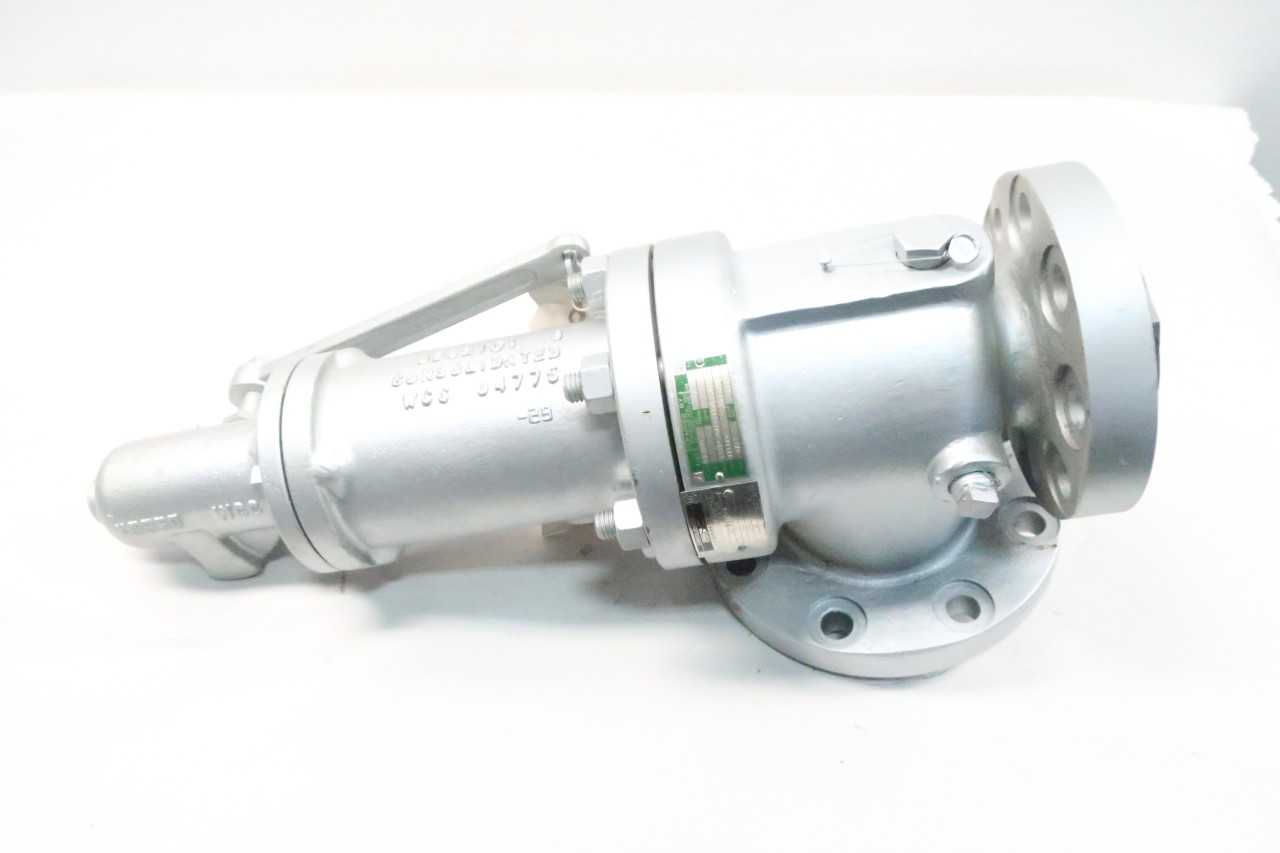 CONSOLIDATED 1910JC-2-CC-MS-33-RF-LA 771GPM FLANGED 375PSI 2-1/2IN RELIEF VALVE - RELIEF VALVE