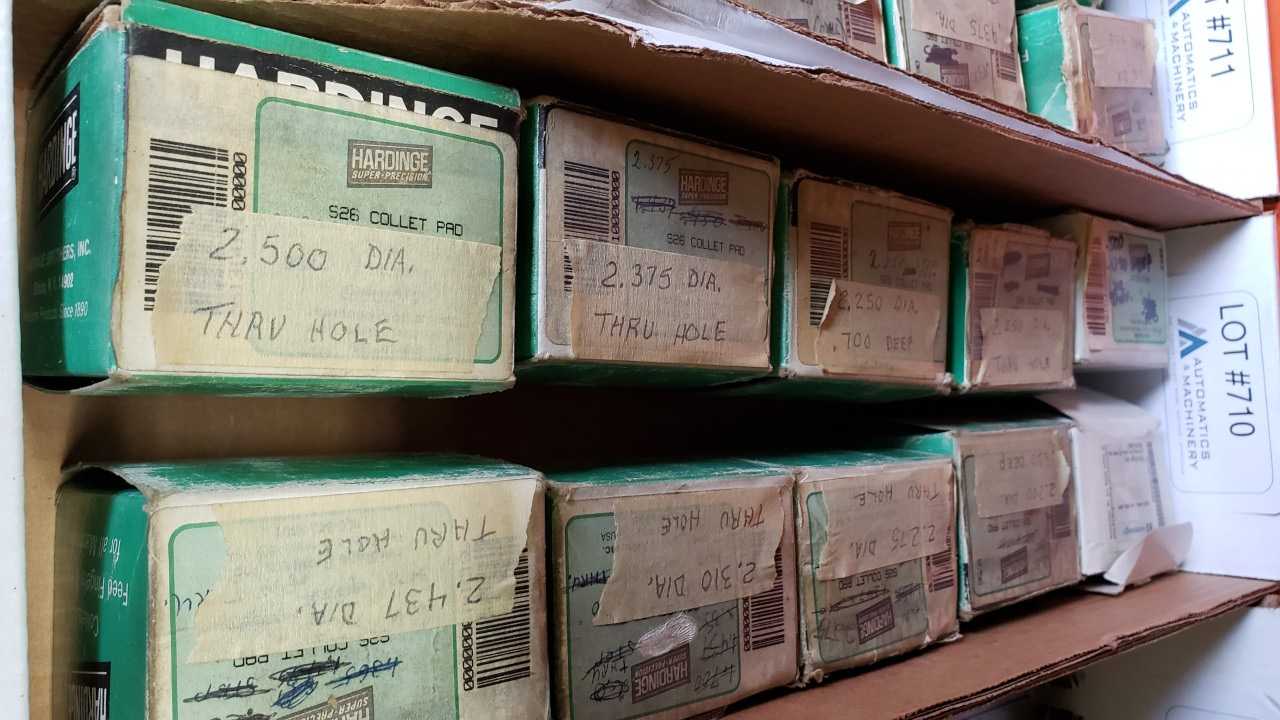 Hardinge Collet Pads - HOLEMAKING TOOLS Hardinge Collet Pads - HOLEMAKING TOOLS