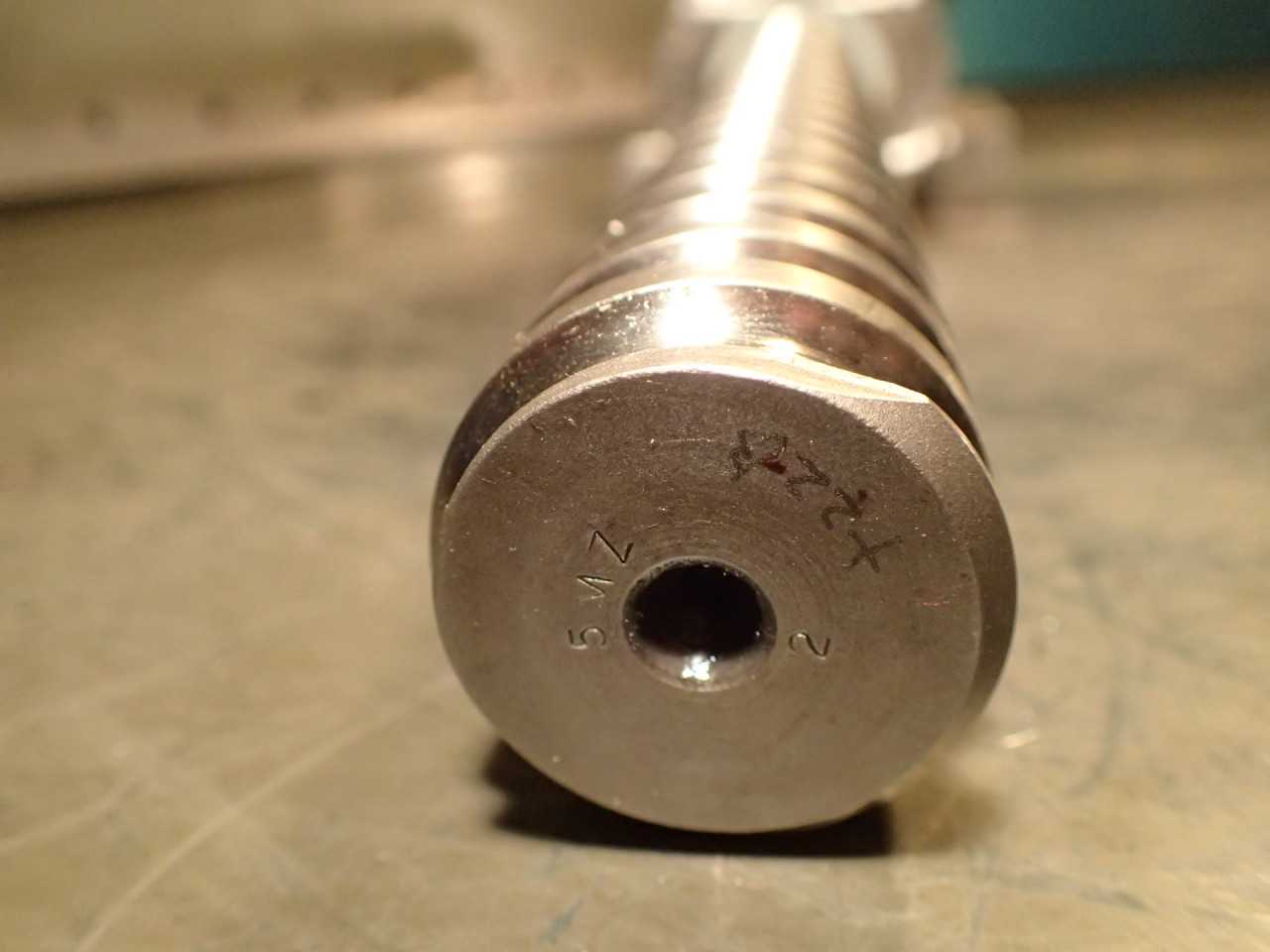 Barnes 12mm Pitch Ball Screw: 255mm Travel, 540mm OAL, 30mmx1.5 End Thread, NOS - MACHINE TOOLING
