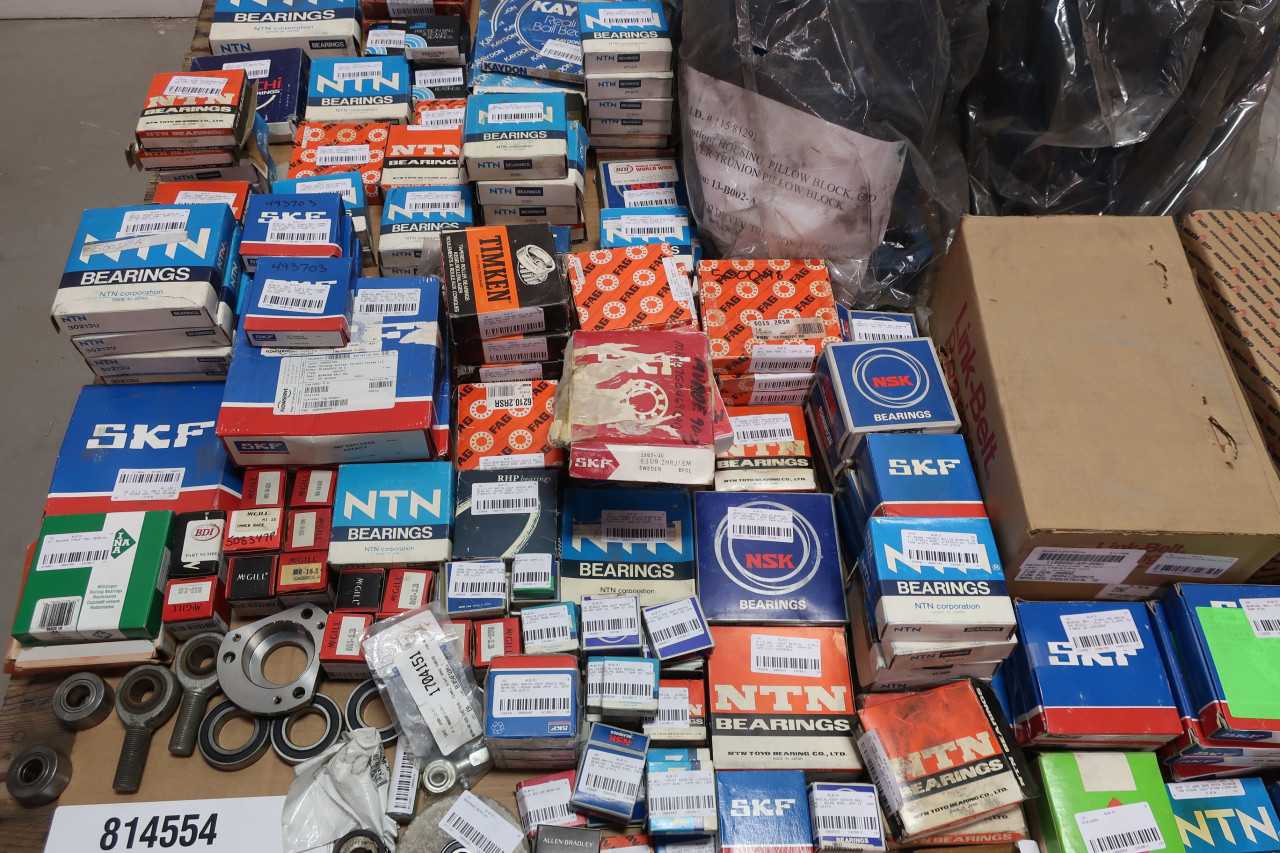 PALLET OF ASSORTED BEARINGS - BEARINGS