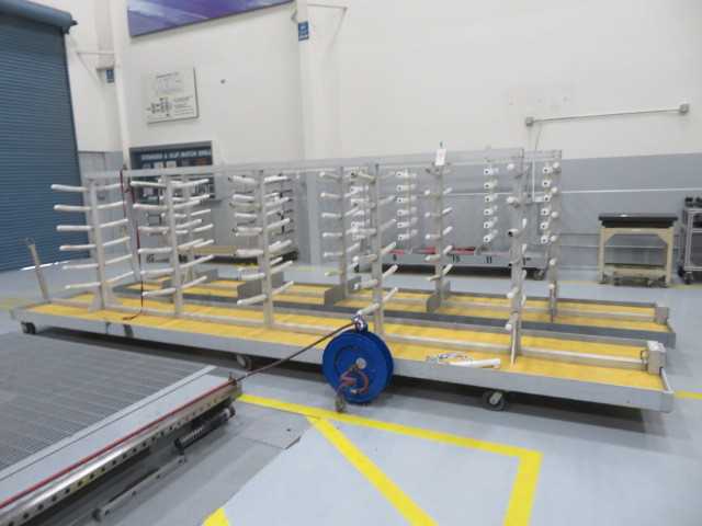 Aluminum Parts Storage Rack on Wheels - MISCELLANEOUS