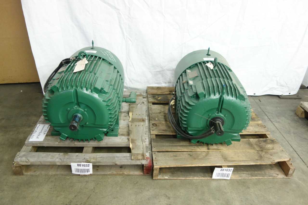 LOT OF 2 GE 5K405SN ELECTRIC MOTORS - ELECTRIC MOTORS