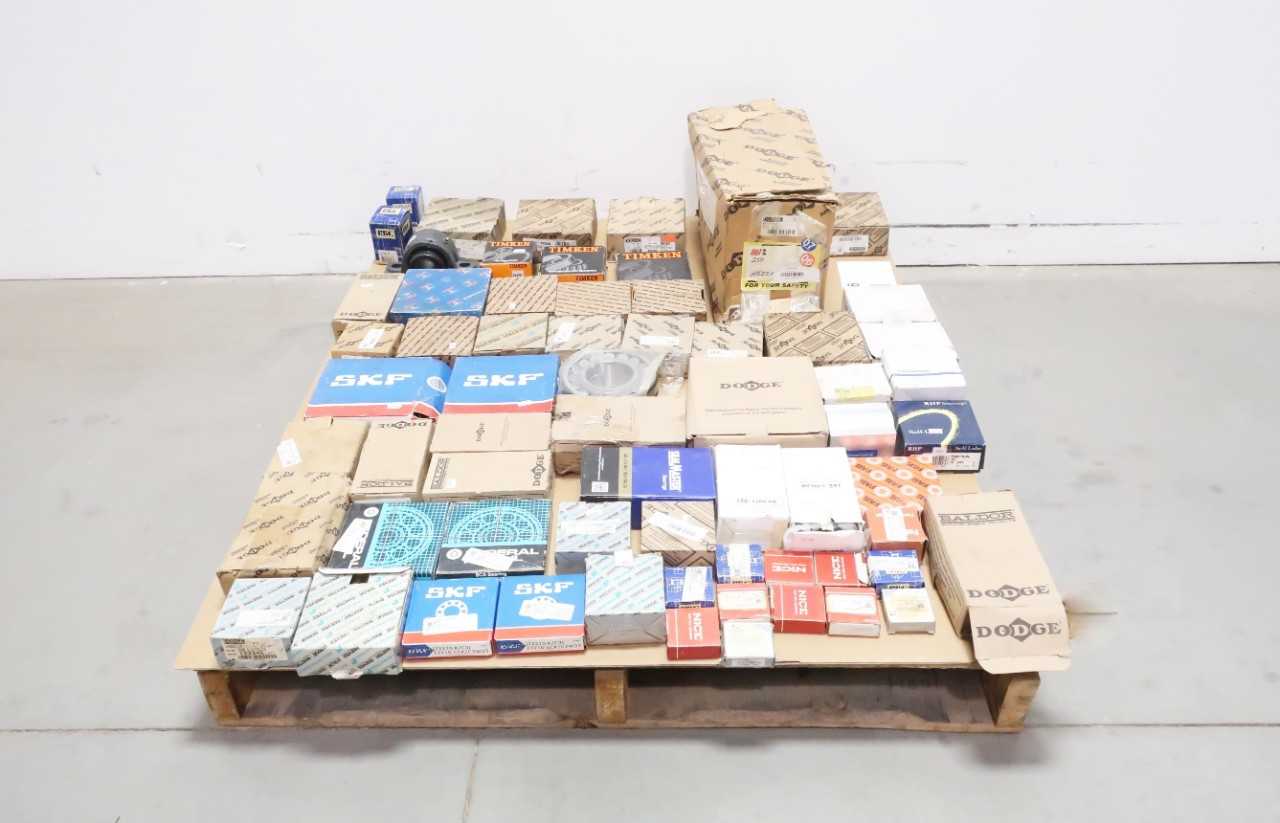 SKF, TIMKEN, DODGE ROLLER AND PILLOW BLOCK BEARINGS - BEARINGS