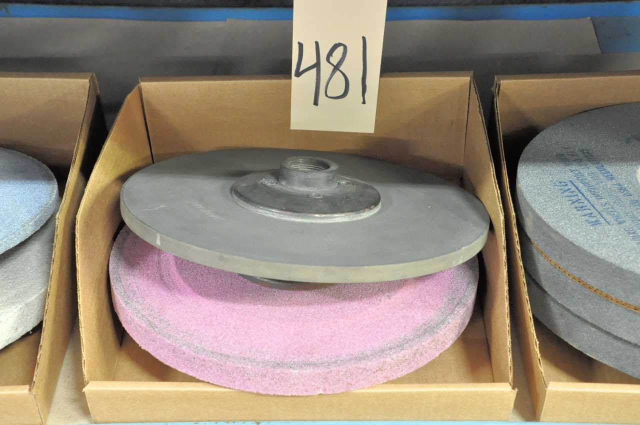 2 Used Grinding Wheels with Hubs in 1 Box - ELECTRIC POWER TOOLS