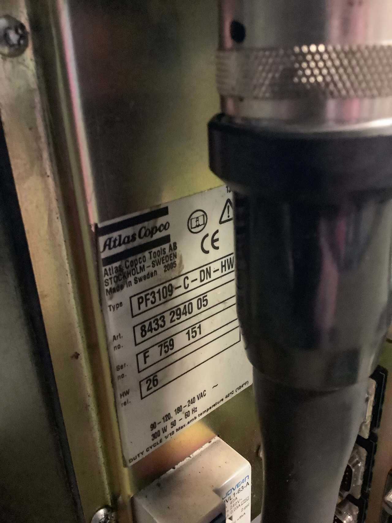 Atlas Copco PF3109-C-DN-HW Tensor 8-9 Torque Control Box - AUTOMATION & CONTROLS