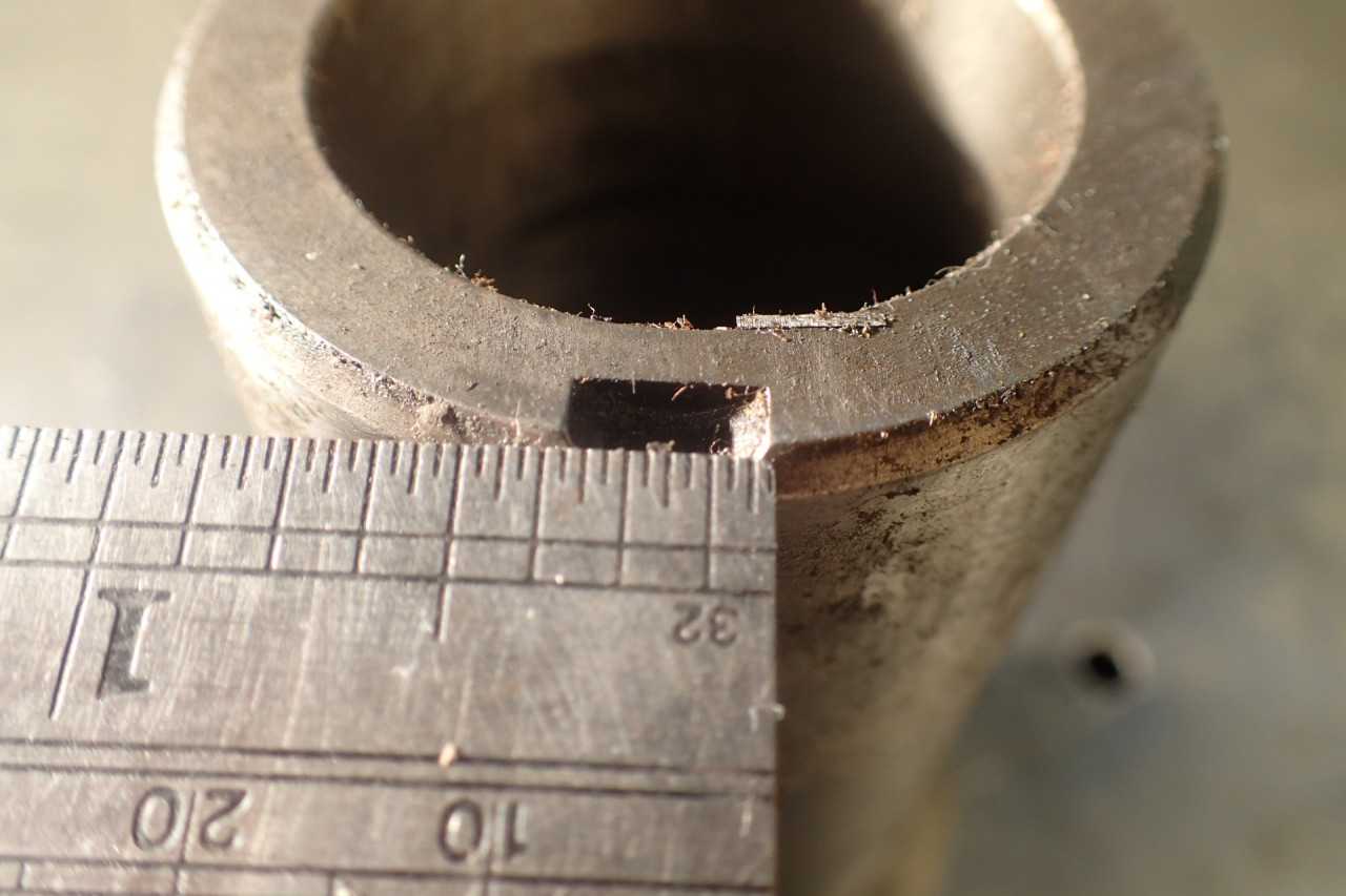 Brown & Sharpe #22 Collet Chuck Sleeve 2-1/2" Nose OD 4.255" Long 2-1/8" Tail OD - MACHINING ACCESSORIES & TOOLING