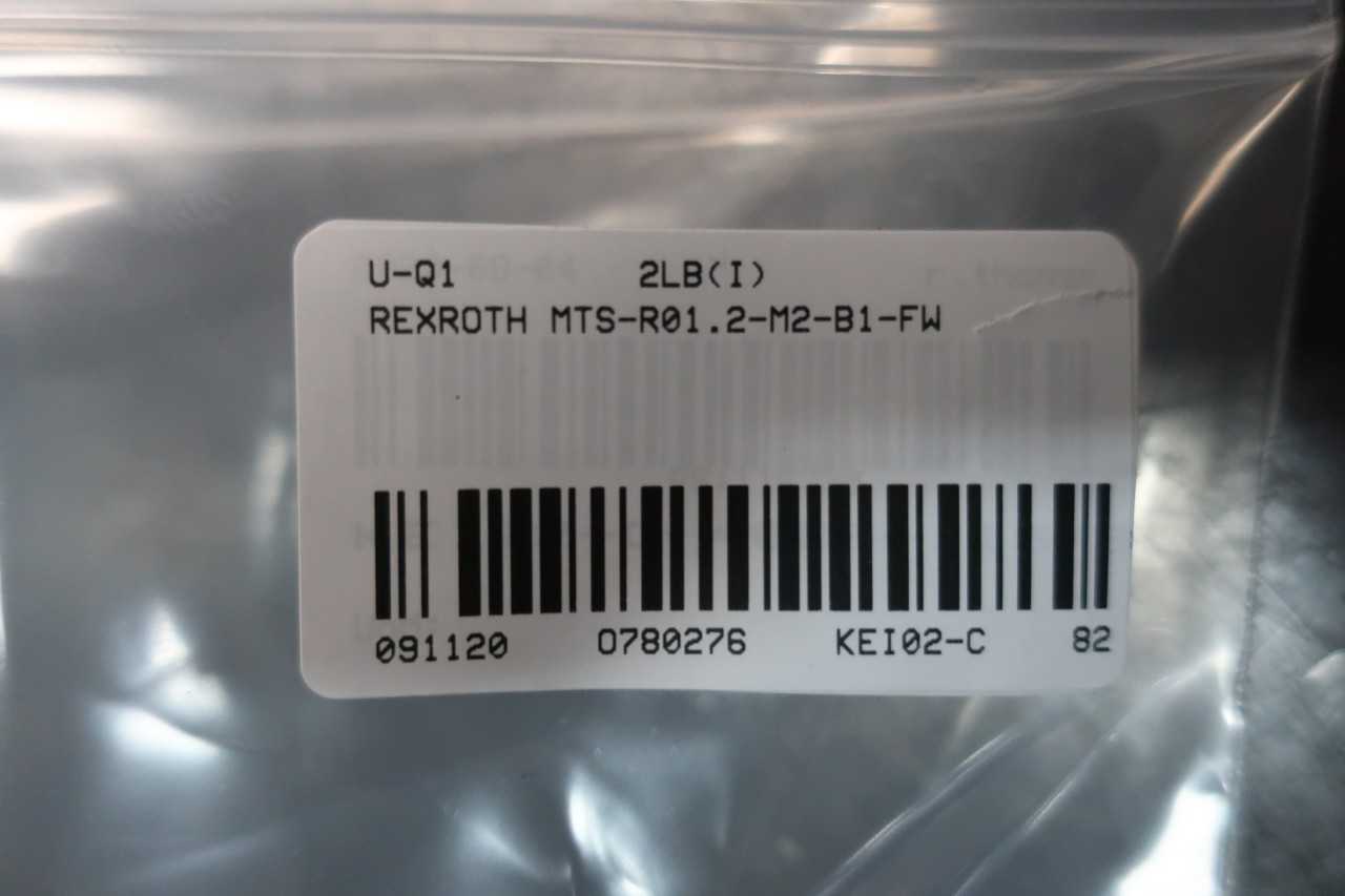 REXROTH MTSR012M2B1FW CONTROLLER MODULE 24VDC - AUTOMATION & CONTROLS