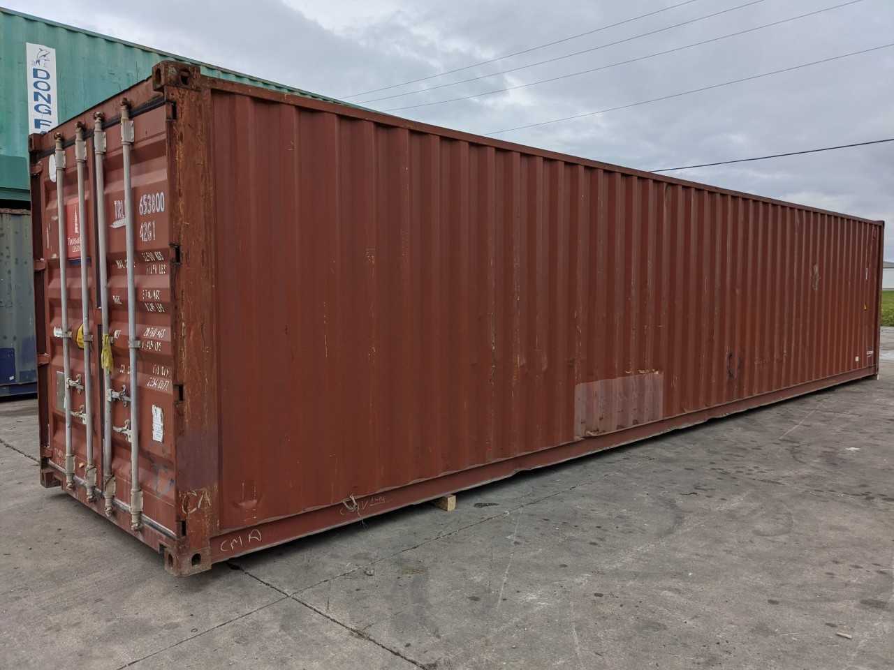 TAL 40FT STANDARD CUBE SHIPPING CONTAINER - INDUSTRIAL PARTS