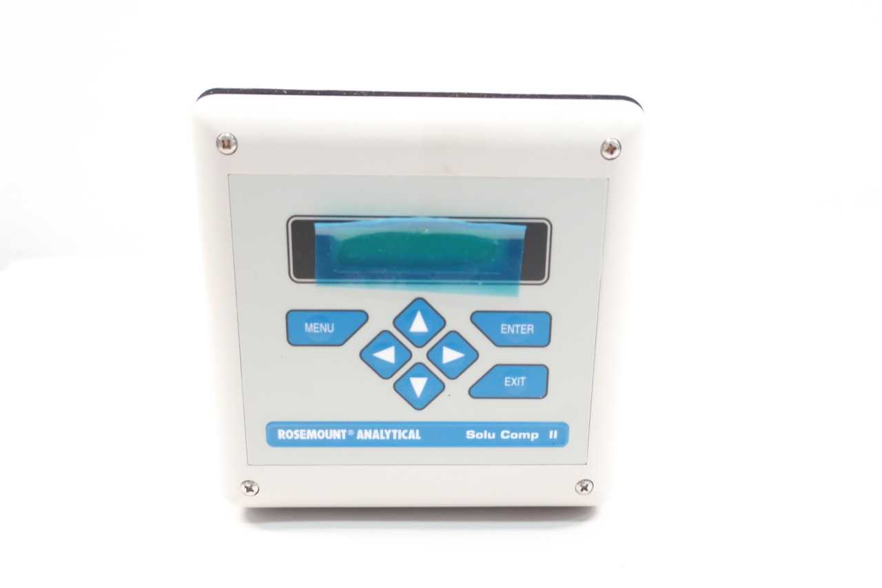 ROSEMOUNT 1055-01-11-20 SOLU COMP II 115/230V-AC CONDUCTIVITY TRANSMITTERS AND ANALYZER - INSTRUMENTATION
