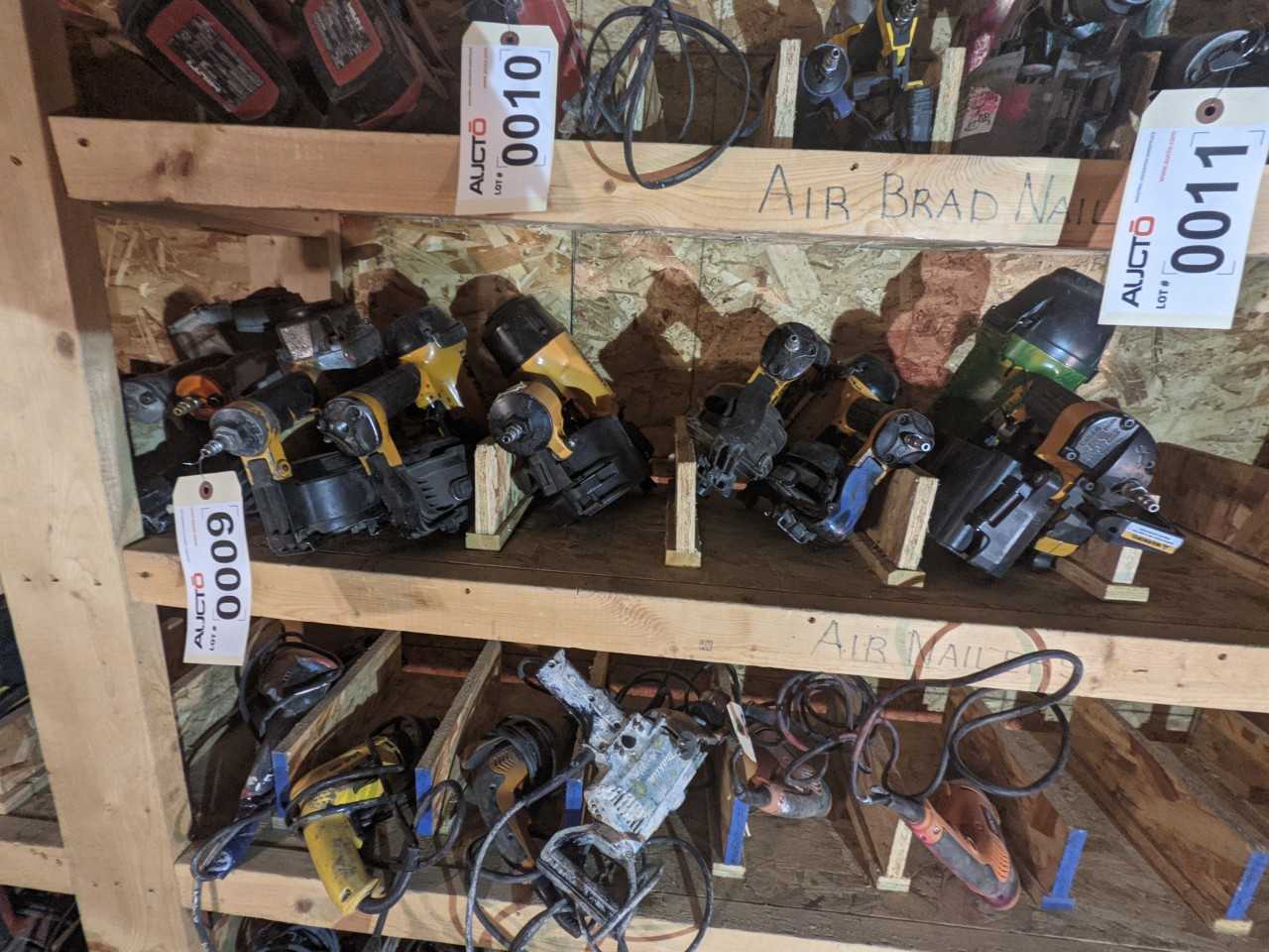 Lot of 6 Pneumatic Nail gun - ELECTRIC POWER TOOLS
