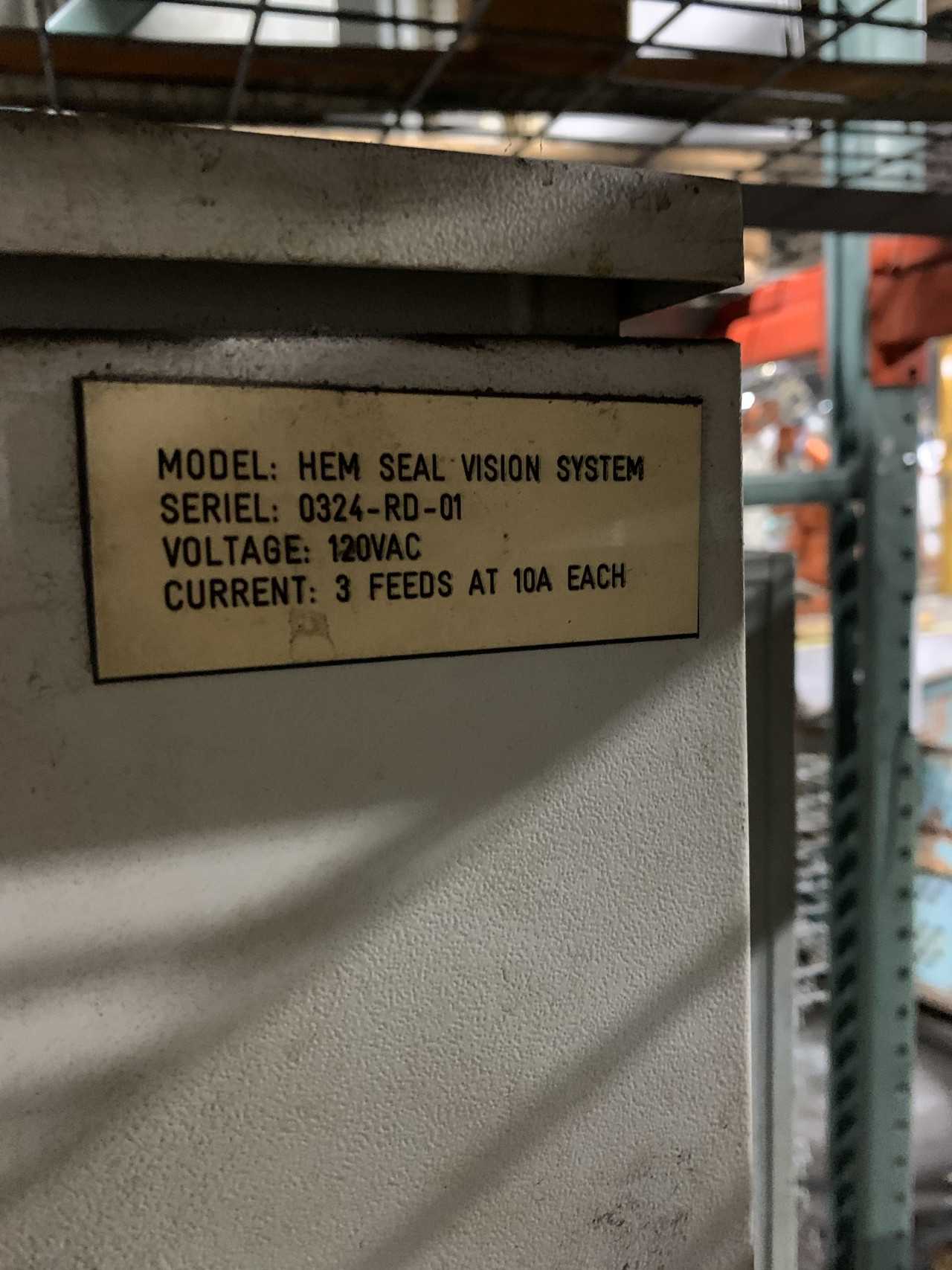 OPPT VISION HEM SEAL VISION SYSTEM - AUTOMATION & CONTROLS