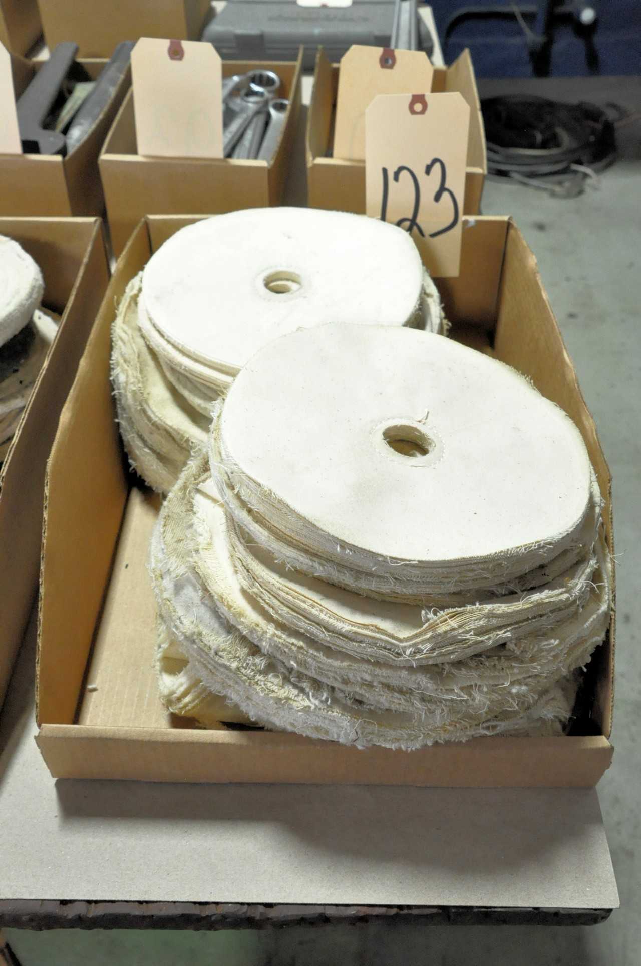 Lot Buffing Wheels in 1 Box - ELECTRIC POWER TOOLS