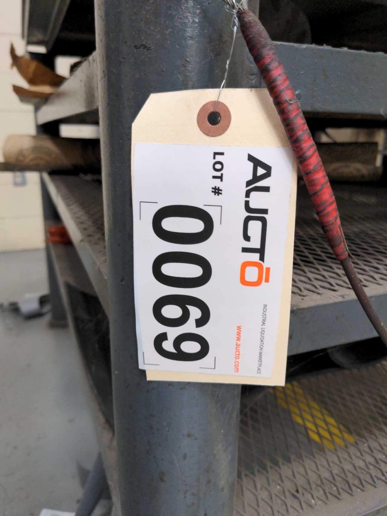 Steel work table with Allen Gasket cutter - MISCELLANEOUS
