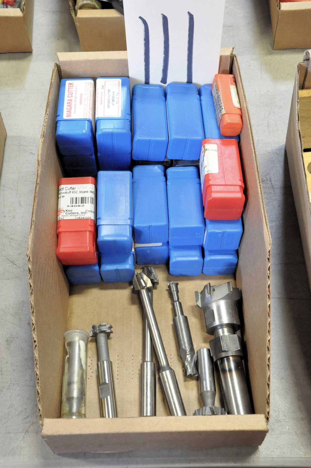 Lot-Keyseat Cutters in (1) Box - ELECTRIC POWER TOOLS
