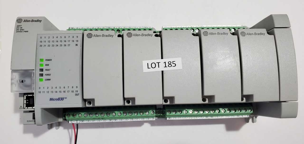 Allen Bradley Micro 830 2080-LC30-48QBB PLC - AUTOMATION & CONTROLS