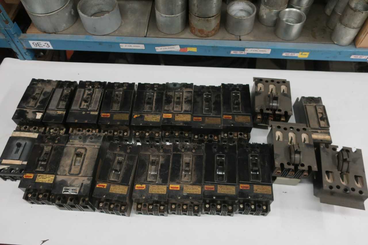 LOT OF 20 ASSORTED WESTINGHOUSE CIRCUIT BREAKERS - CIRCUIT BREAKERS