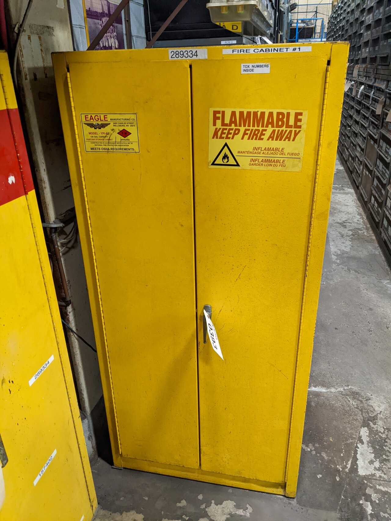 EAGLE YPI-62 FLAMMABLE STORAGE CABINET - TOOL STORAGE