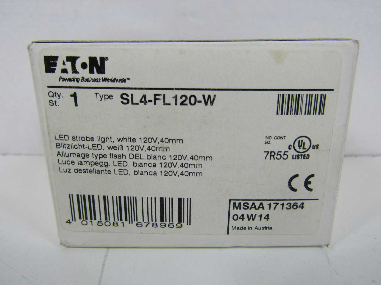 Quantity of 9x SL4-FL120-W Lights - LIGHTING