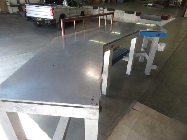 96" X 24" Table with aluminum top - MISCELLANEOUS