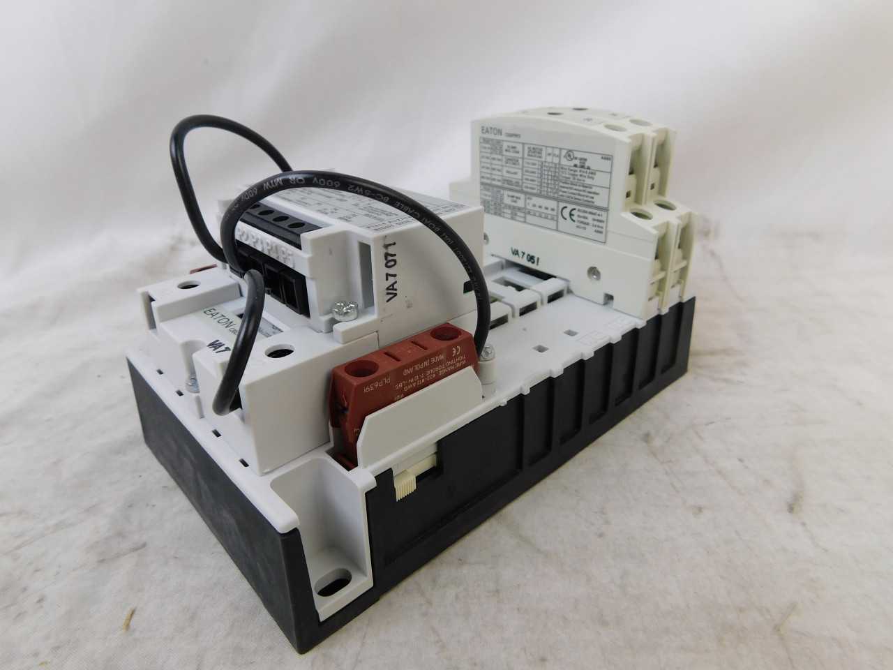 Quantity of 2 New Surplus Eaton C30CNM40A03A0 Lighting Contactor Mechanically Held 4P 30A 120V 4NO - CONTACTORS