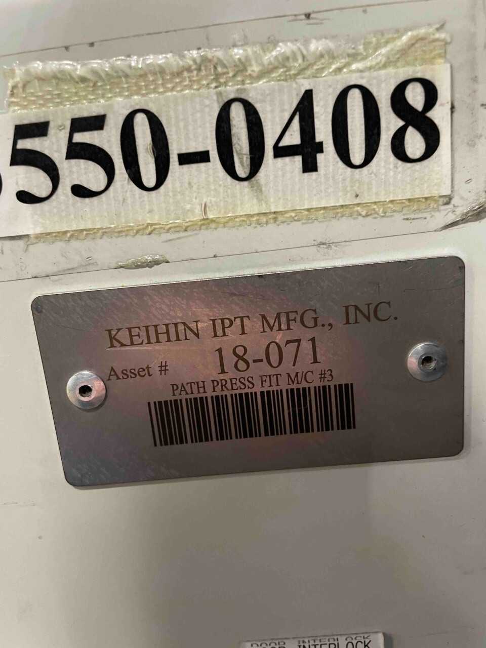 Hydraulic Collar Press Machine - PROCESS EQUIPMENT