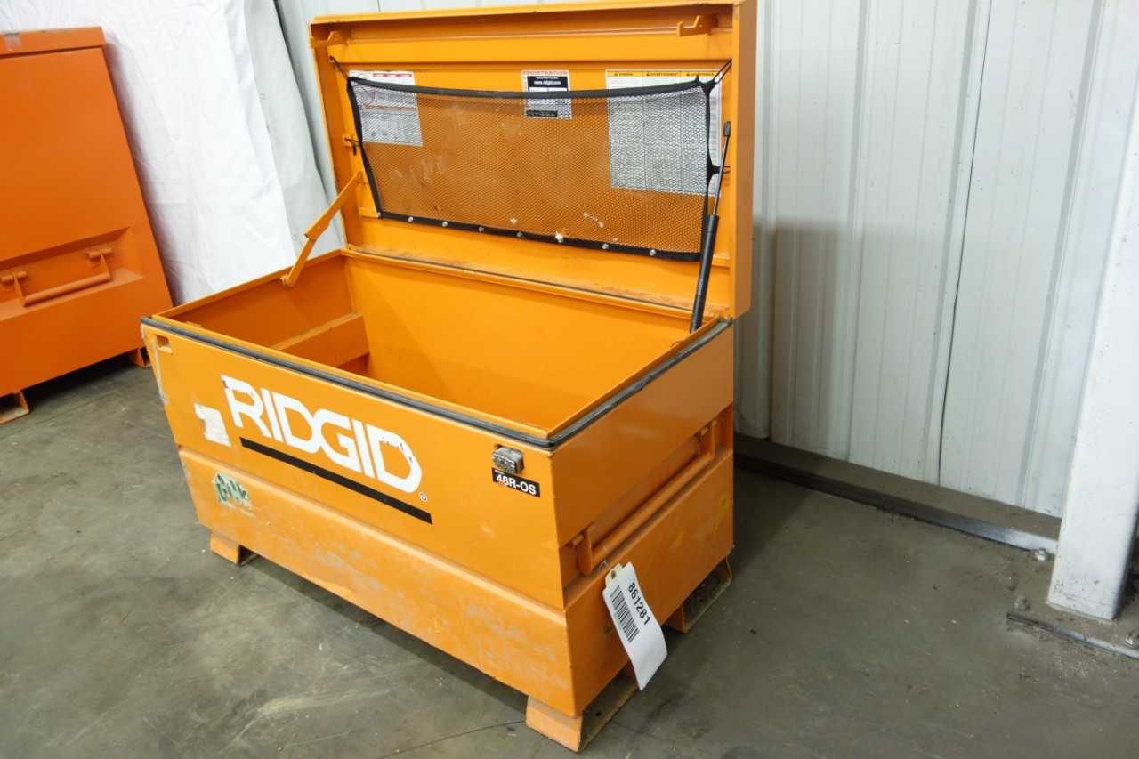 RIDGID 48R-OS LOCKING TOOL BOX CHEST - TOOL STORAGE