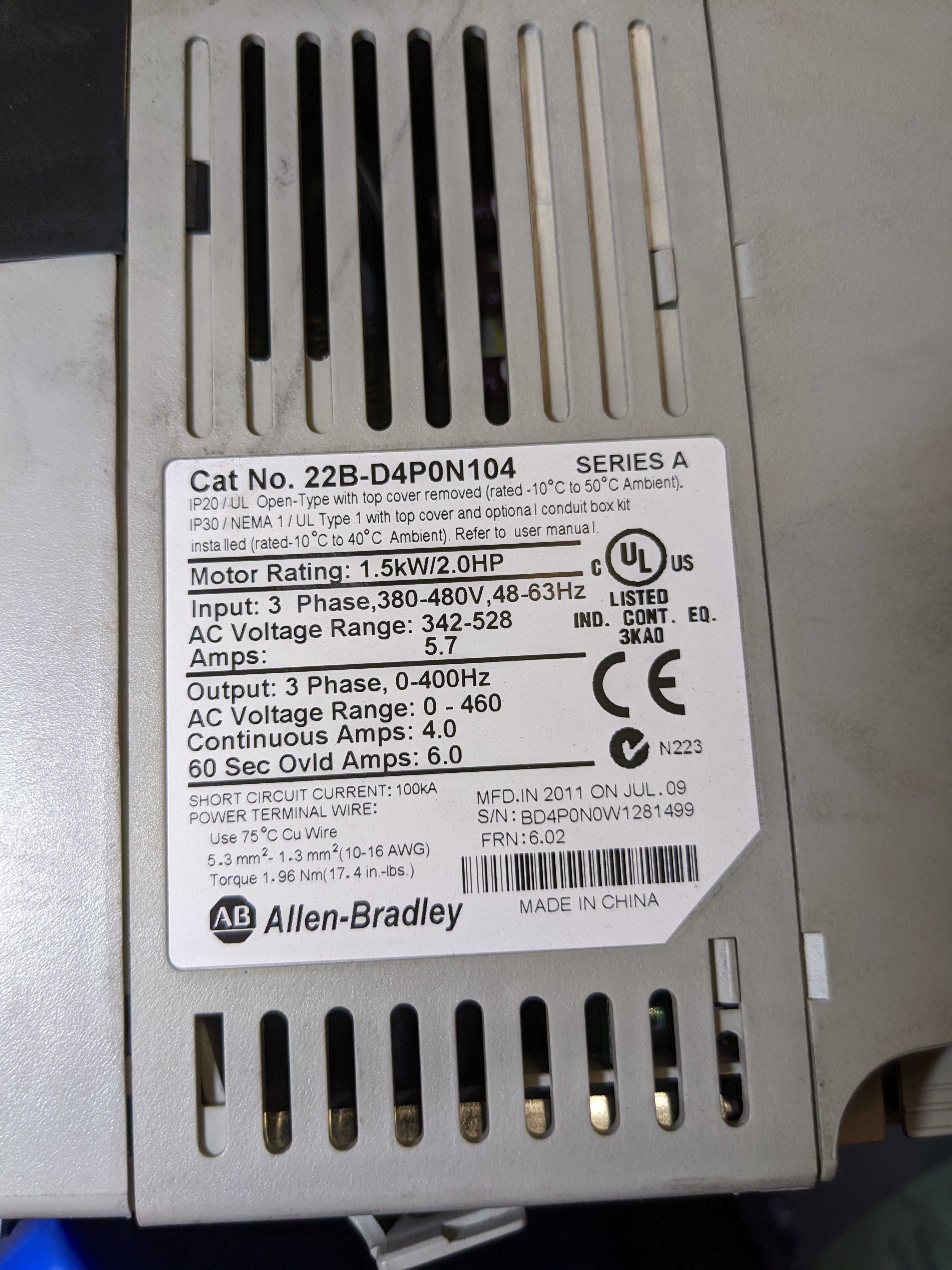 CABINET WITH CONTENTS - ELECTRICAL COMPONENTS CABINET WITH CONTENTS - ELECTRICAL COMPONENTS