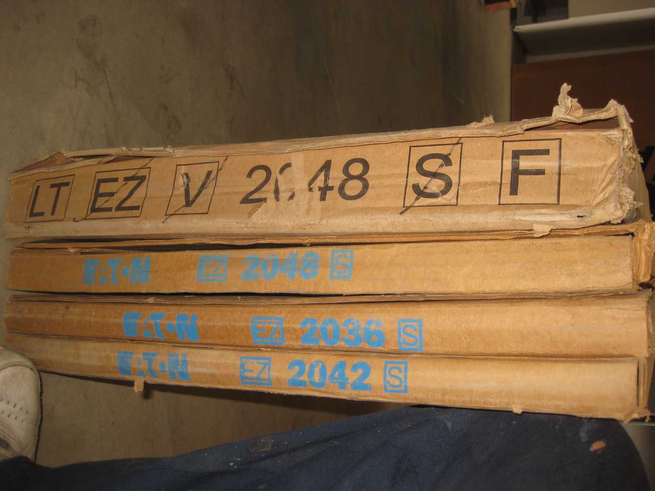EATON POWER LINE PANELS & COVERS ( QTY. 8 ) - ELECTRICAL COMPONENTS