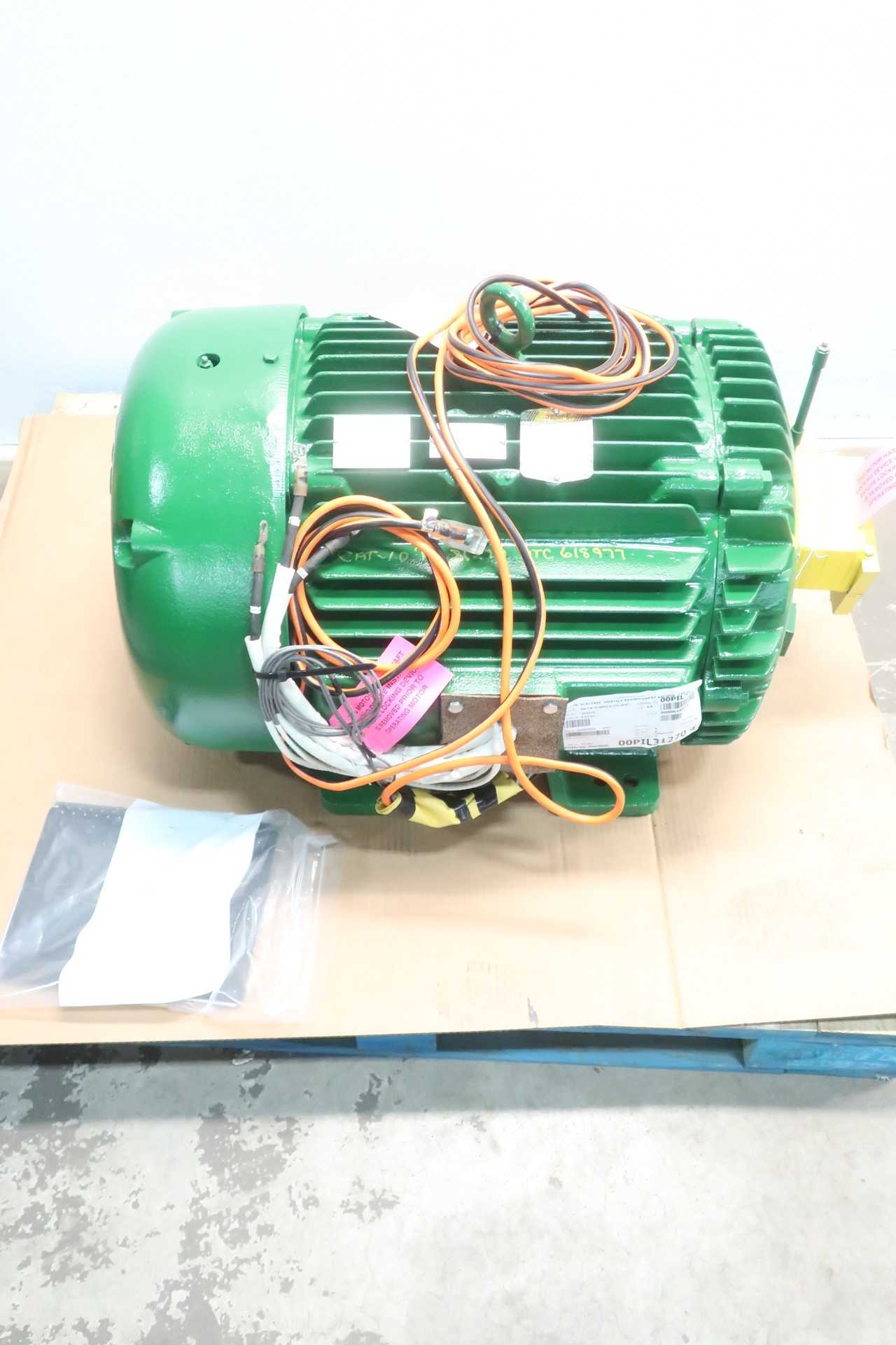 Baldor M22A Super-e Ac Motor 405ts 3ph 100hp 3170rpm 460v-ac - ELECTRIC MOTORS