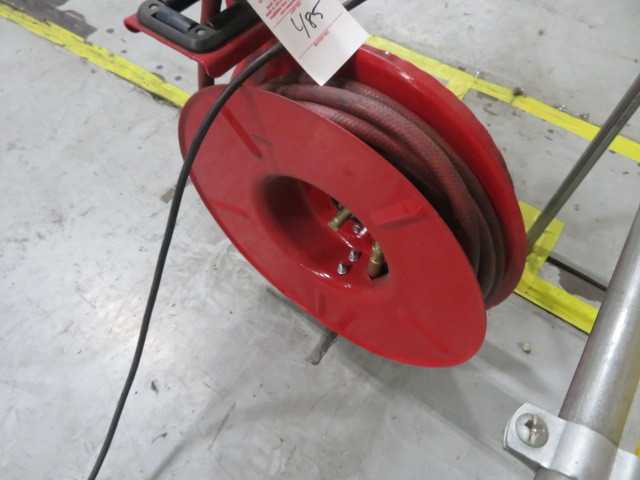 Air Hose Coil Reel (2) each this lot - MISCELLANEOUS