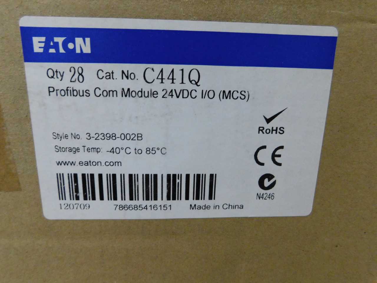 Lot of 1 Box of 28 Com Modules - AUTOMATION & CONTROLS