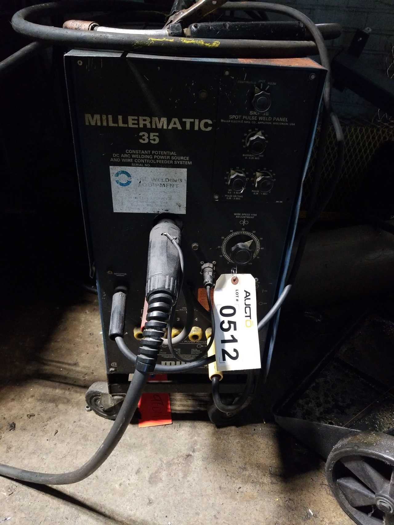Miller Millermatic 35 Welder 230/460v-ac 4.8Kw 1ph - WELDING EQUIPMENT