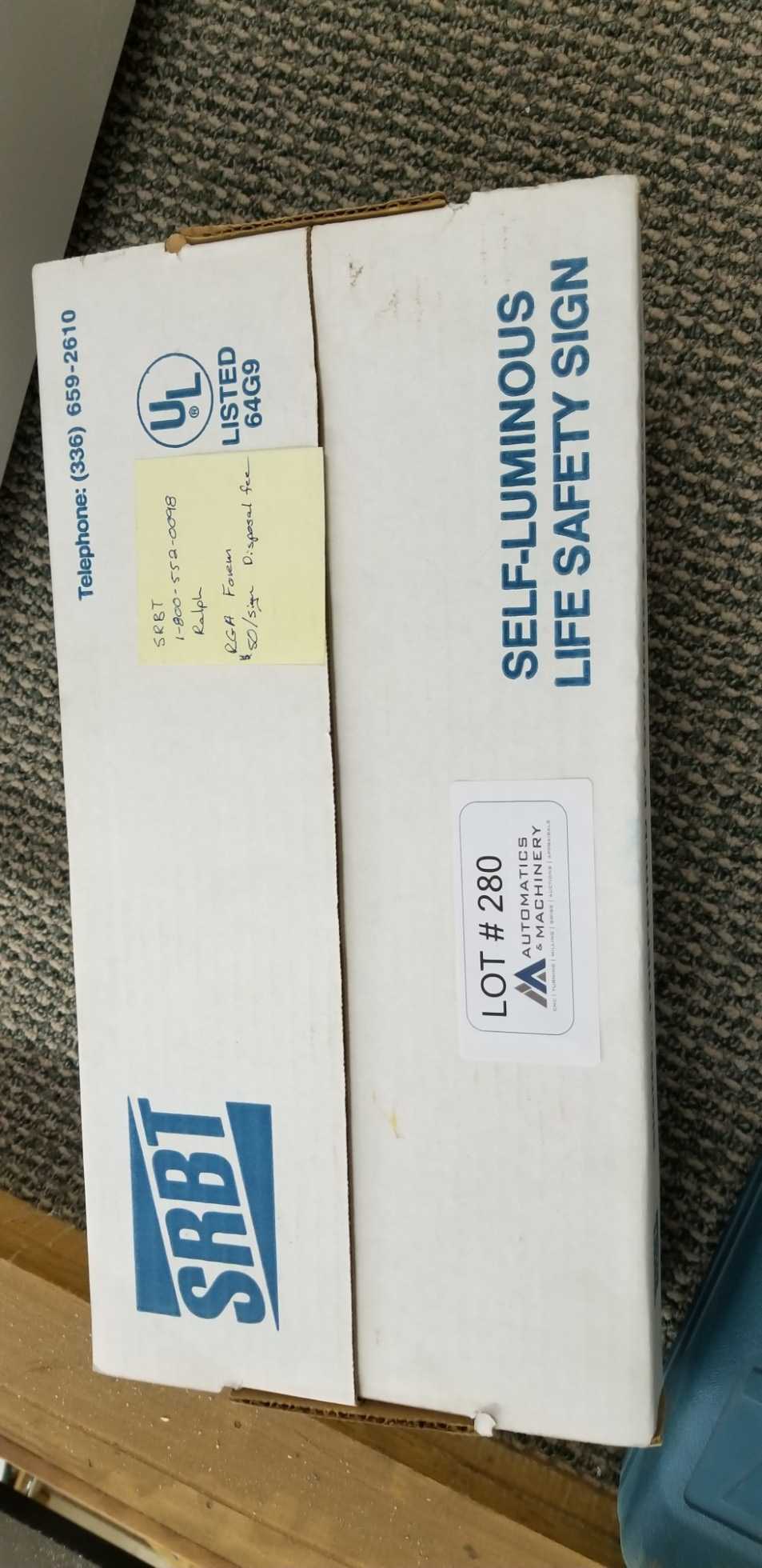 SRBT Life Satey Sign - SAFETY SWITCH