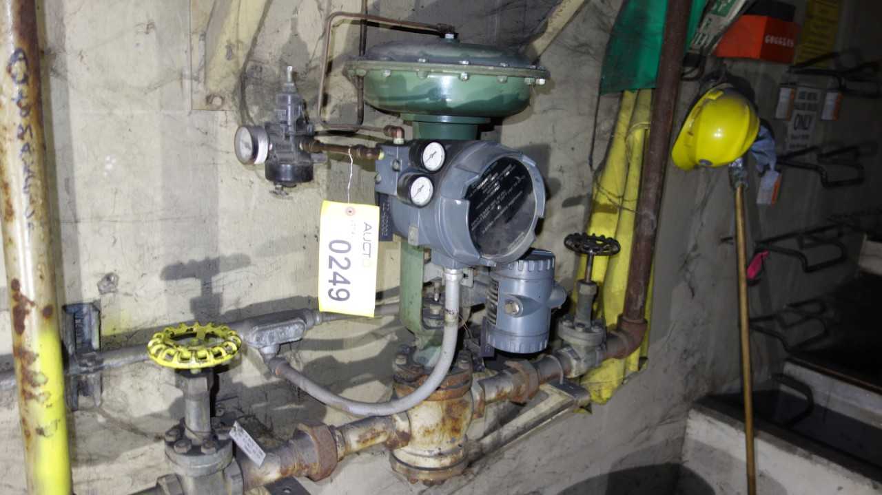 FISHER 657-AR 3IN STEEL CONTROL VALVE - CONTROL VALVE
