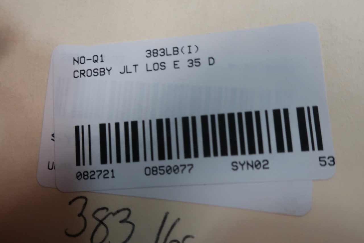 CROSBY JLT LOS E 35 D 4IN X 6IN 3765GPM FLANGED 400PSI RELIEF VALVE - RELIEF VALVE