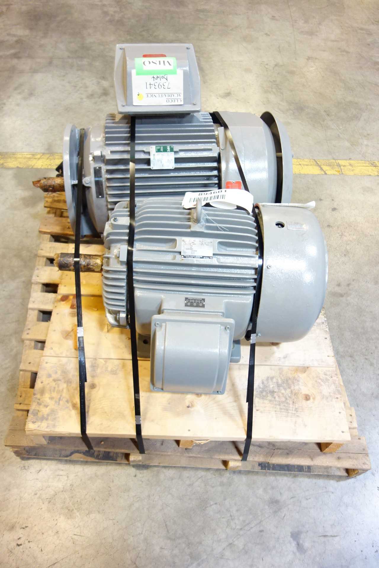 LOT OF 2 ASSORTED WESTINGHOUSE ELECTRIC MOTORS - ELECTRIC MOTORS