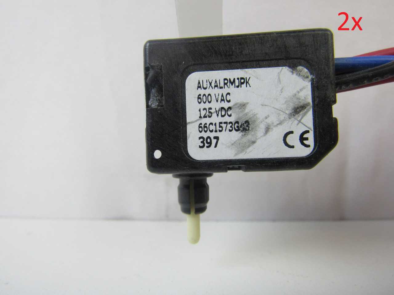 Lot of Quantity 2x AUXALRMJPK MCCB Aux/Alarm Combo - ELECTRICAL COMPONENTS