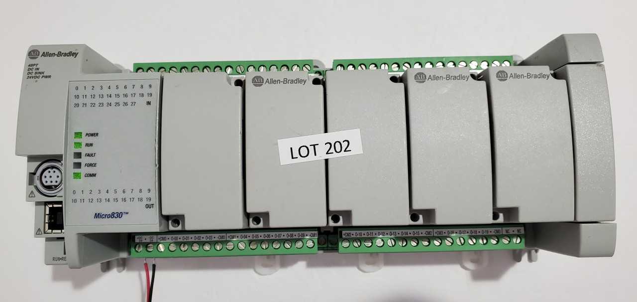 Allen Bradley Micro 830 2080-LC30-48QVB PLC - AUTOMATION & CONTROLS