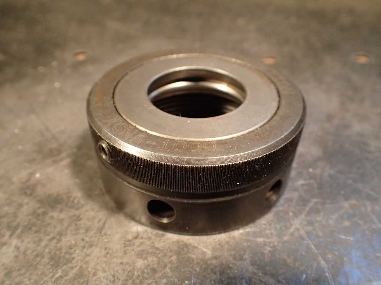 Command XCNA-1000 Collet Chuck Retention Nut: TG-100 (100-TG) Spanner Type - MACHINING ACCESSORIES & TOOLING