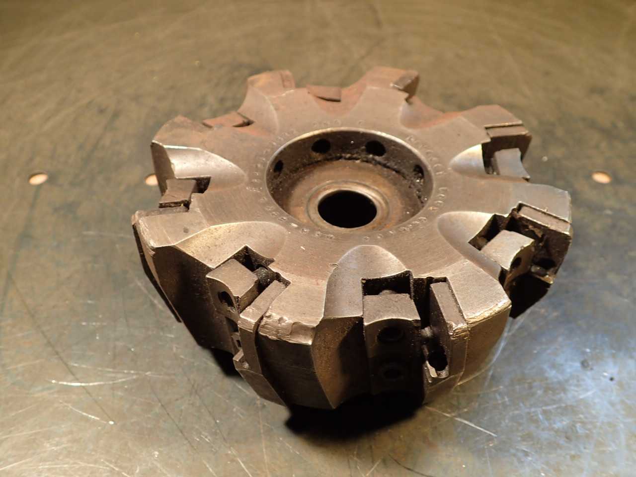 Lovejoy DCA-897L 5" Left Hand Indexable Carbide Shell Mill: 1.5" Arbor Hole - MILLING TOOLS