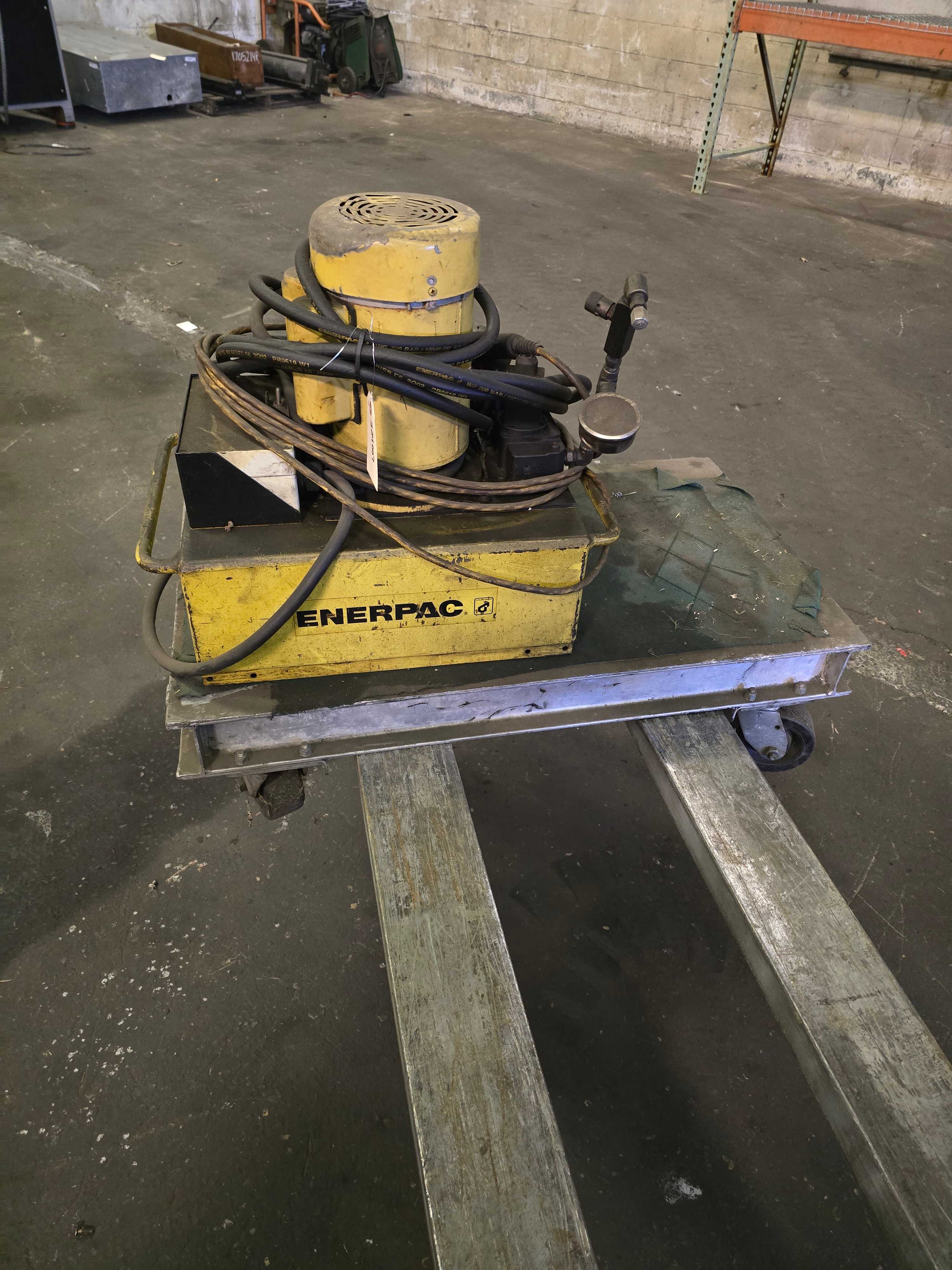 ENERPAC PED4005B HYDRAULIC POWER PUMP - HYDRAULIC PUMP