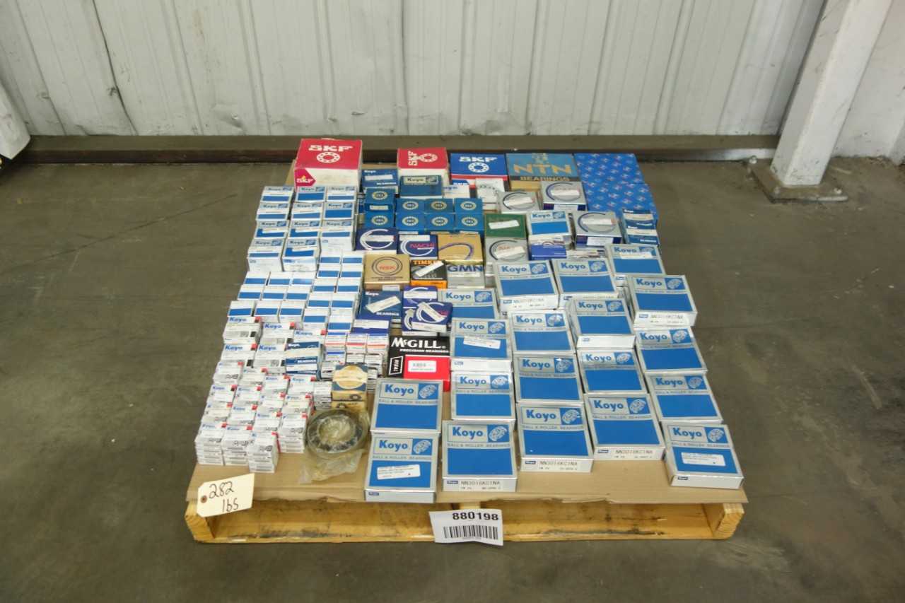 PALLET OF ASSORTED ROLLER BEARINGS - BEARINGS